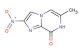 6-methyl-2-nitroimidazo[1,2-a]pyrazin-8(7H)-one