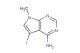 5-iodo-7-methyl-7H-pyrrolo[2,3-d]pyrimidin-4-amine