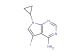 7-cyclopropyl-5-iodo-7H-pyrrolo[2,3-d]pyrimidin-4-amine