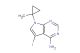 5-iodo-7-(1-methylcyclopropyl)-7H-pyrrolo[2,3-d]pyrimidin-4-amine