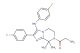 2-amino-1-(2-(4-fluorophenyl)-3-((4-fluorophenyl)amino)-8,8-dimethyl-5,6-dihydroimidazo[1,2-a]pyrazin-7(8H)-yl)ethanone