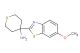 4-(6-methoxybenzo[d]thiazol-2-yl)tetrahydro-2H-thiopyran-4-amine