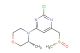 (R)-4-(2-chloro-6-(((R)-methylsulfinyl)methyl)pyrimidin-4-yl)-3-methylmorpholine