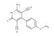 6-amino-4-(4-methoxyphenyl)-2-thioxo-1,2-dihydropyridine-3,5-dicarbonitrile