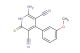 6-amino-4-(3-methoxyphenyl)-2-thioxo-1,2-dihydropyridine-3,5-dicarbonitrile