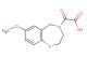 2-(7-methoxy-2,3-dihydrobenzo[f][1,4]thiazepin-4(5H)-yl)-2-oxoacetic acid