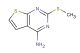 2-(methylthio)thieno[2,3-d]pyrimidin-4-amine
