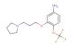 3-(3-(pyrrolidin-1-yl)propoxy)-4-(trifluoromethoxy)aniline
