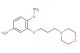 4-methoxy-3-(3-morpholinopropoxy)aniline