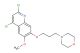 4-(3-((2,4-dichloro-6-methoxyquinolin-7-yl)oxy)propyl)morpholine