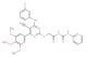 2-((4-((3-chlorophenyl)amino)-5-cyano-6-(3,4,5-trimethoxyphenyl)pyrimidin-2-yl)thio)-N-(pyridin-2-ylcarbamoyl)acetamide