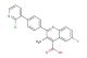 2-(4-(2-chloropyridin-3-yl)phenyl)-6-fluoro-3-methylquinoline-4-carboxylic acid