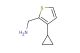 (3-cyclopropylthiophen-2-yl)methanamine
