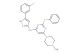 N-(5-(3-fluorophenyl)-1H-pyrazol-3-yl)-6-(4-methylpiperazin-1-yl)-2-(phenylthio)pyrimidin-4-amine