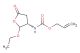 allyl ((3S)-2-ethoxy-5-oxotetrahydrofuran-3-yl)carbamate