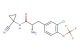(S)-2-amino-3-(3-chloro-4-(trifluoromethoxy)phenyl)-N-(1-cyanocyclopropyl)propanamide