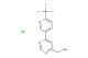 (6-(6-(trifluoromethyl)pyridin-3-yl)pyrimidin-4-yl)methanamine hydrochloride