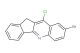 8-bromo-10-chloro-11H-indeno[1,2-b]quinoline