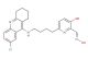 (E)-6-(4-((7-chloro-1,2,3,4-tetrahydroacridin-9-yl)amino)butyl)-3-hydroxypicolinaldehyde oxime