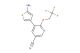 5-(5-aminothiophen-3-yl)-6-(2,2,2-trifluoroethoxy)nicotinonitrile
