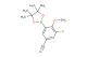 3-fluoro-4-methoxy-5-(4,4,5,5-tetramethyl-1,3,2-dioxaborolan-2-yl)benzonitrile