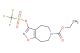 ethyl 3-(((trifluoromethyl)sulfonyl)oxy)-7,8-dihydro-4H-isoxazolo[4,5-d]azepine-6(5H)-carboxylate