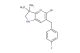 5-bromo-6-(4-fluorobenzyl)-3,3-dimethyl-2,3-dihydro-1H-pyrrolo[3,2-b]pyridine