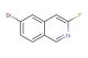6-bromo-3-fluoroisoquinoline