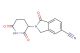 2-(2,6-dioxopiperidin-3-yl)-1-oxoisoindoline-5-carbonitrile