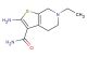 2-amino-6-ethyl-4,5,6,7-tetrahydrothieno[2,3-c]pyridine-3-carboxamide