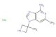 6-methyl-1-(3-methylazetidin-3-yl)-1H-imidazo[4,5-c]pyridin-4-amine hydrochloride