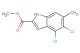 methyl 4,5-dichloro-6-methyl-1H-indole-2-carboxylate