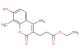ethyl 3-(7-hydroxy-4,8-dimethyl-2-oxo-2H-chromen-3-yl)propanoate