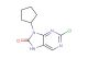 2-chloro-9-cyclopentyl-7H-purin-8(9H)-one