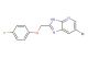 6-bromo-2-((4-fluorophenoxy)methyl)-3H-imidazo[4,5-b]pyridine