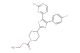 ethyl 4-(5-(2-chloropyrimidin-4-yl)-4-(4-fluorophenyl)thiazol-2-yl)piperidine-1-carboxylate