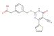 2-(3-(((5-cyano-6-oxo-4-(thiophen-2-yl)-1,6-dihydropyrimidin-2-yl)thio)methyl)phenyl)acetic acid