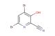 4,6-dibromo-3-hydroxypicolinonitrile