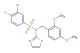 3-chloro-N-(2,4-dimethoxybenzyl)-4-fluoro-N-(thiazol-2-yl)benzenesulfonamide