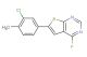 6-(3-chloro-4-methylphenyl)-4-fluorothieno[2,3-d]pyrimidine