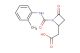 2-(4-oxo-1-(o-tolylcarbamoyl)azetidin-2-yl)acetic acid