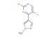 2-chloro-5-fluoro-4-(1-methyl-1H-pyrazol-4-yl)pyrimidine