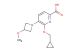 6-(cyclopropylmethoxy)-5-(3-methoxyazetidin-1-yl)picolinic acid