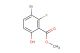 methyl 3-bromo-2-fluoro-6-hydroxybenzoate