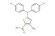 5-(bis(4-chlorophenyl)methyl)-3-methylthiophene-2-carboxylic acid