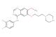N-(3-chloro-4-fluorophenyl)-7-methoxy-6-(3-(piperazin-1-yl)propoxy)quinazolin-4-amine