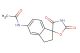 N-(2',4'-dioxo-2,3-dihydrospiro[indene-1,5'-oxazolidin]-5-yl)acetamide