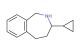 3-cyclopropyl-2,3,4,5-tetrahydro-1H-benzo[c]azepine