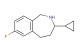 3-cyclopropyl-7-fluoro-2,3,4,5-tetrahydro-1H-benzo[c]azepine
