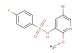 N-(5-bromo-2-methoxypyridin-3-yl)-4-fluorobenzenesulfonamide